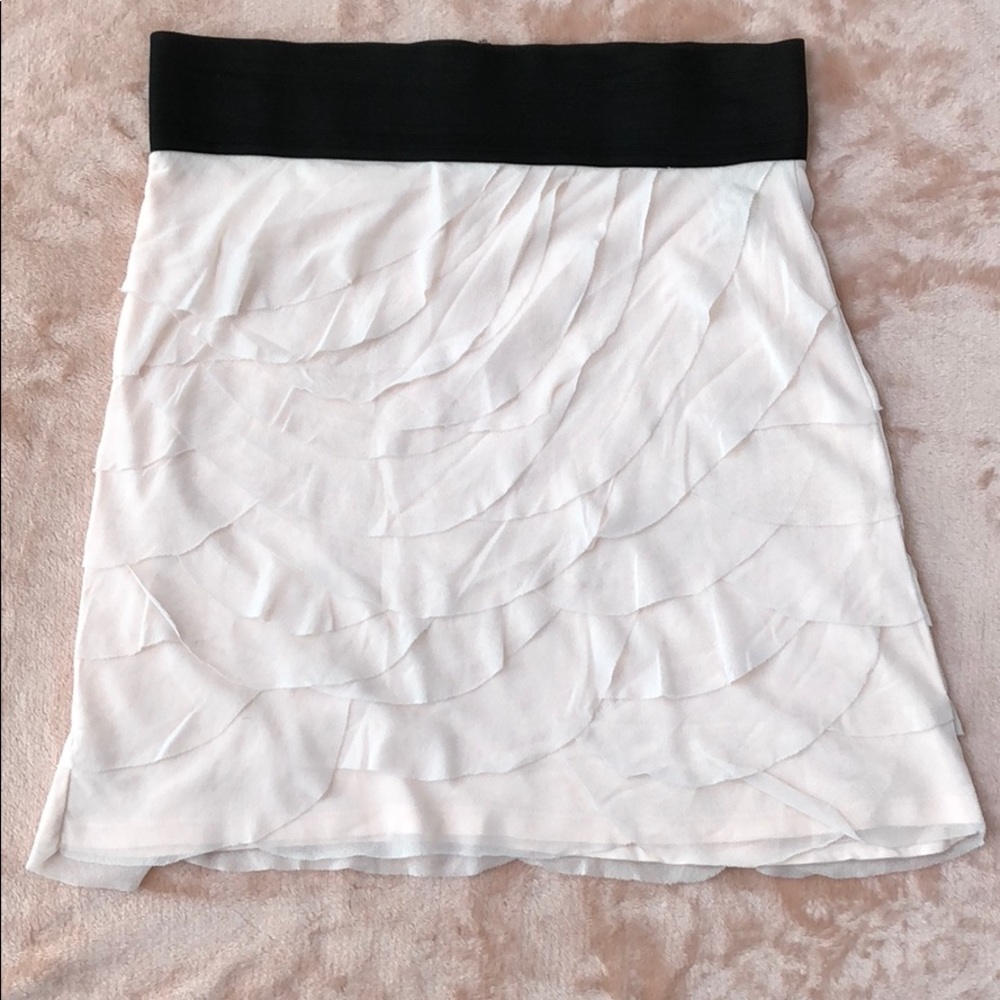 Express blush pink mini skirt